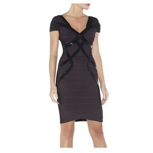 Herve Leger Sequin Bandage Dress